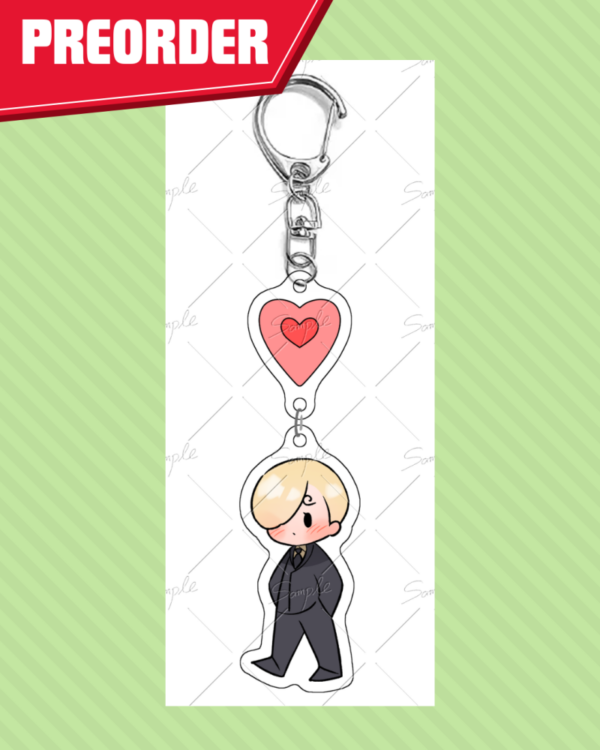 【 pre order】Love-pin Sanji || Acrylic Charm