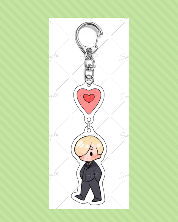 Love-pin Sanji || Acrylic Charm